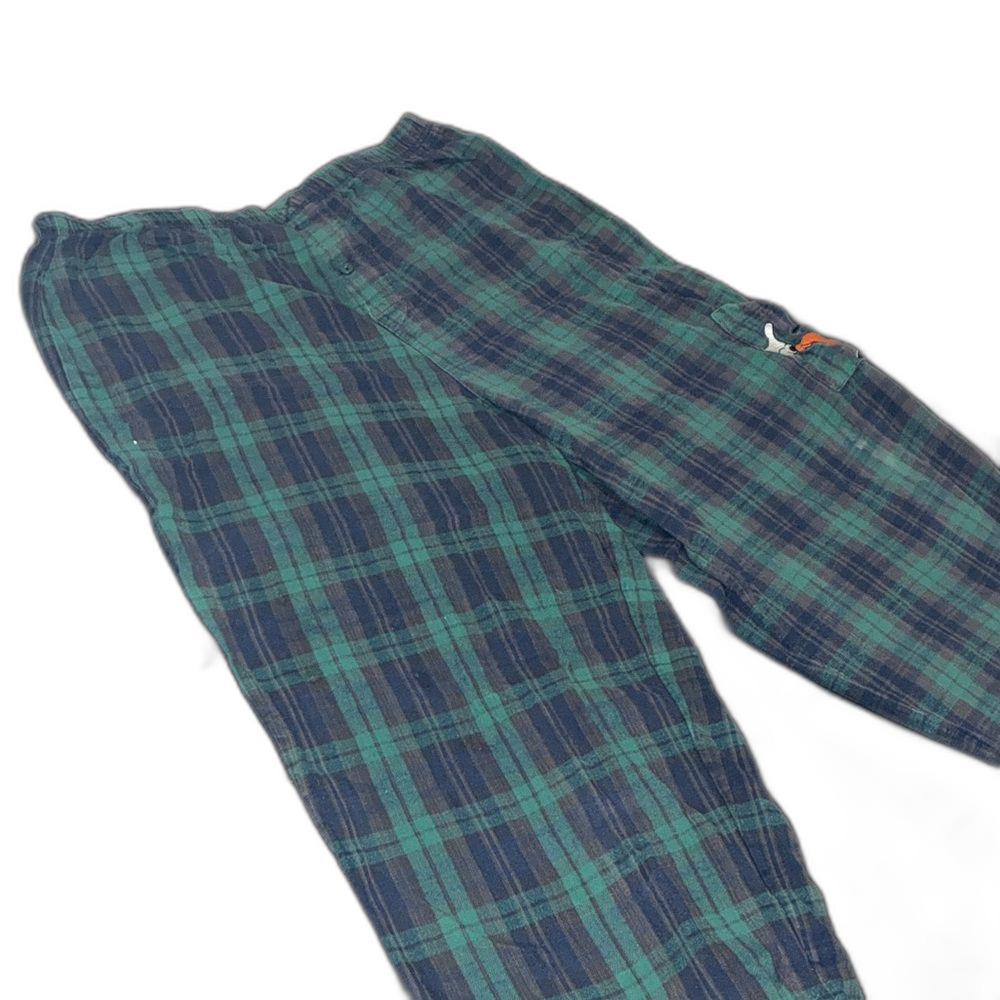 Disney Plaid Goofy Pajama Pants – Large